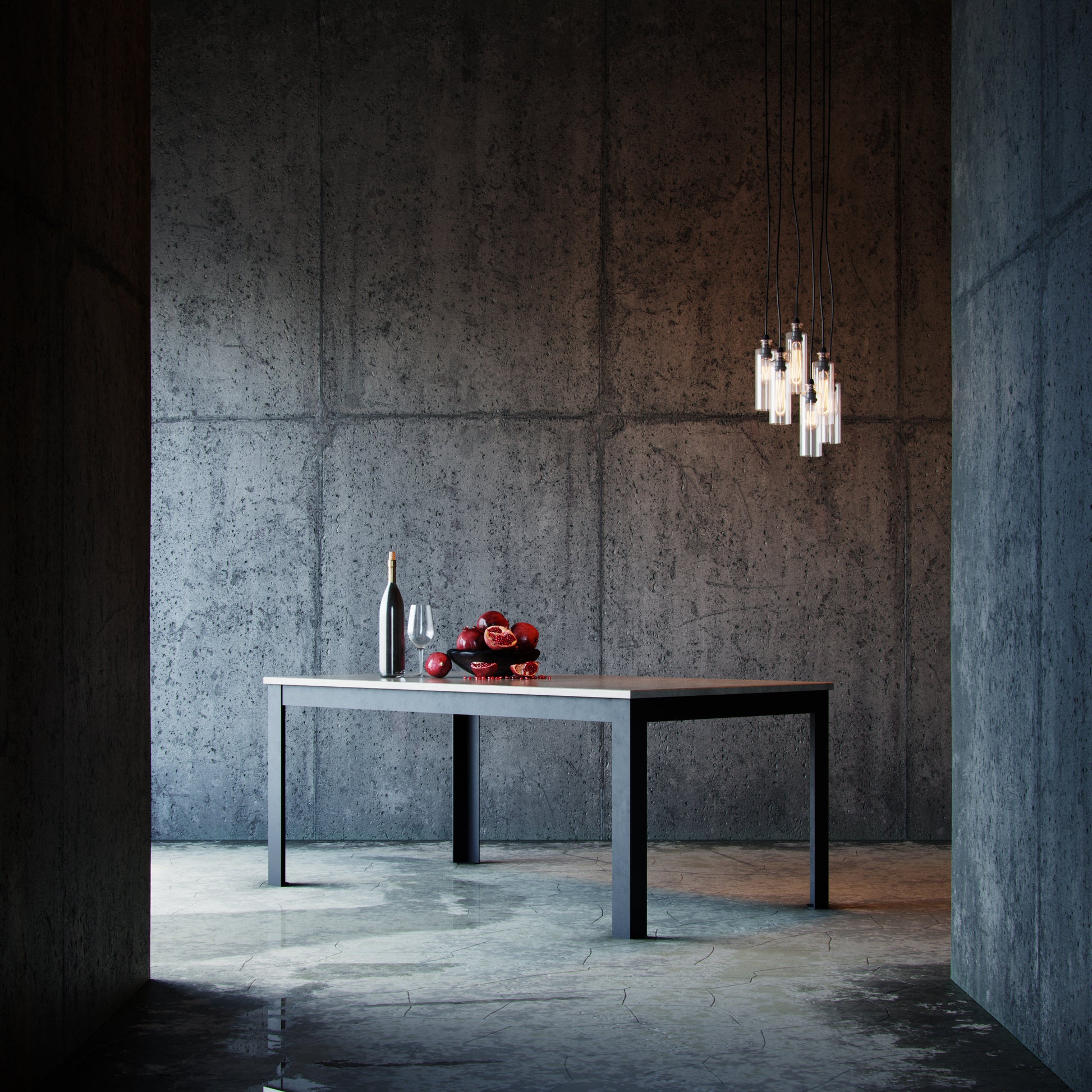 Blend concrete studio| modern dining table