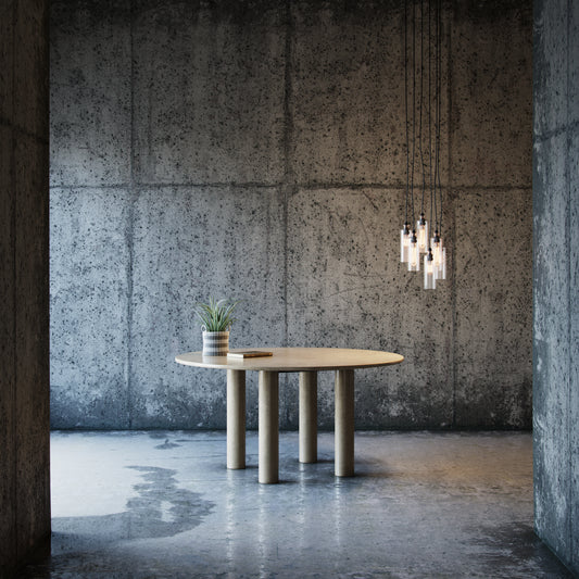 Modern concrete table| Blend Concrete studio
